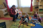 Grupiņas "Laumiņas" bērni uzņem ciemiņu