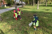Vinnijs Pūks uzkopj teritoriju